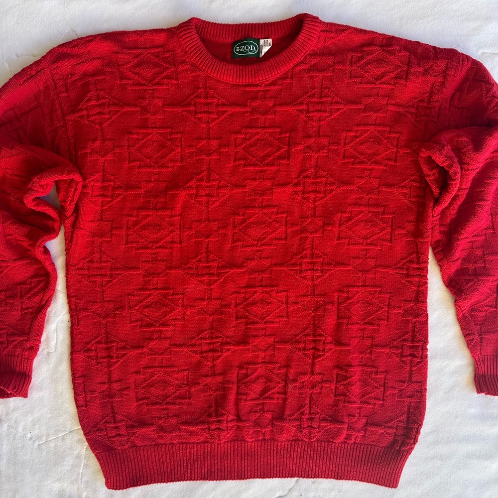 Vintage IZOD knit sweater rare find, made in USA